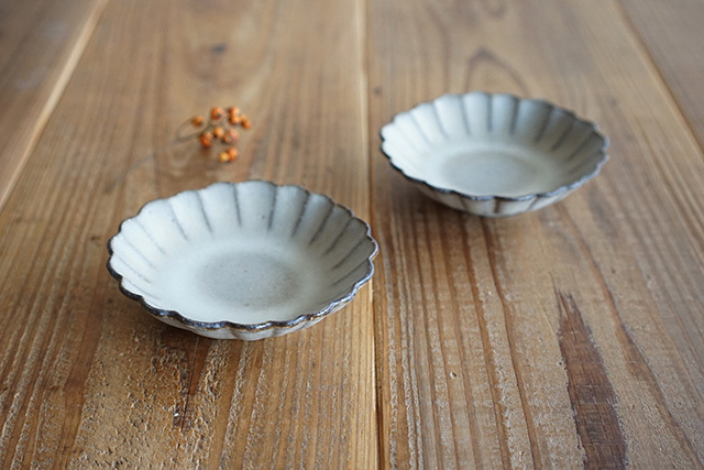 たくまポタリー HANA小皿